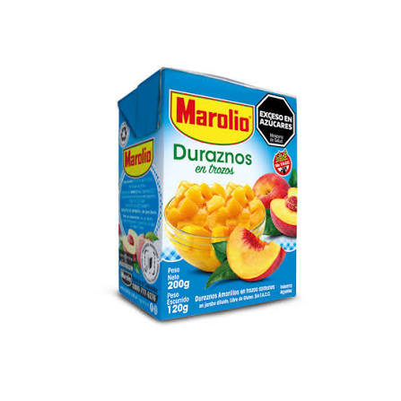 DURAZNO MAROLIO EN TROZOS 200GR   (comprando 3 o más precio mayorista)